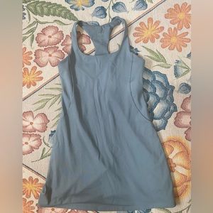 Girlfriend Collective Racerback Dress Lagoon size M